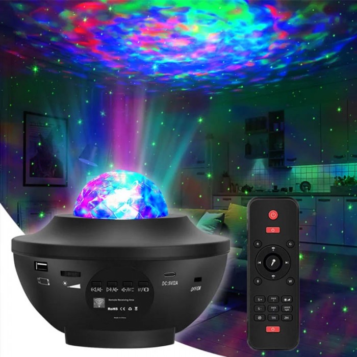 Proyector Parlante Galaxia Usb 1506/1507