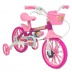 Bicicleta R12 Rueda Maciza Con Cantimplora