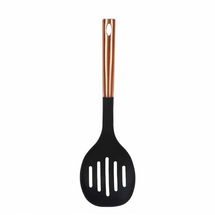 Espumadera Acanalada Volt Nylon Mango Cobre LH1062