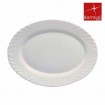 Fuente Oval 35x26,7cm Linea Ebro Bormioli Rocco 198852 Opal Glass