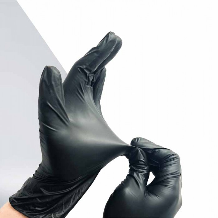 Guante Nitrilo Negro Caja X100pcs Talle: Xl