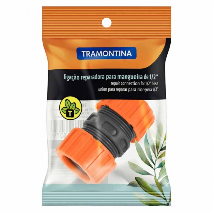 Union 1/2 Para Reparar Manguera 78510000 Tramontina