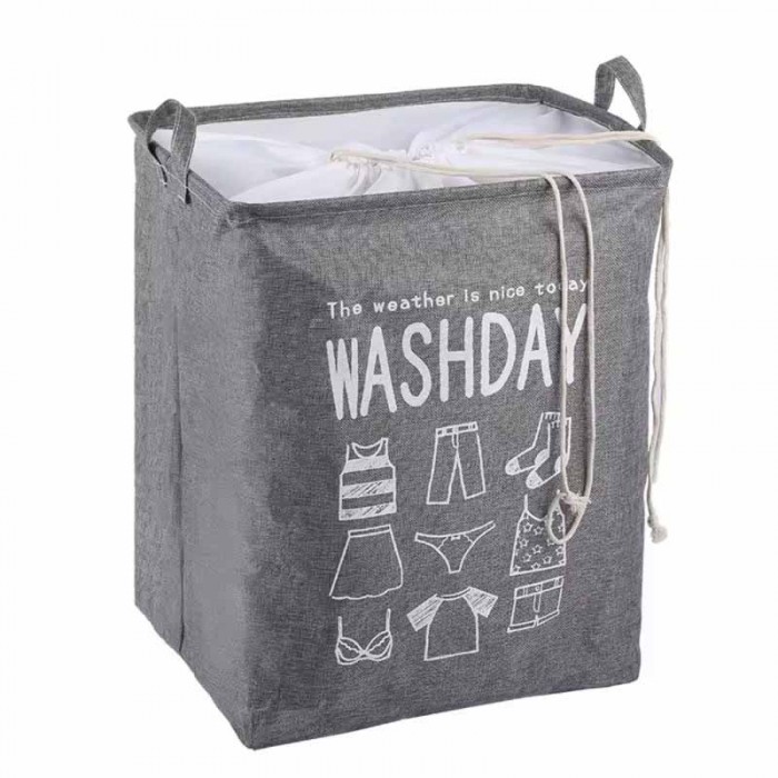 Cesto De Ropa Washday Plegable 75 Litros