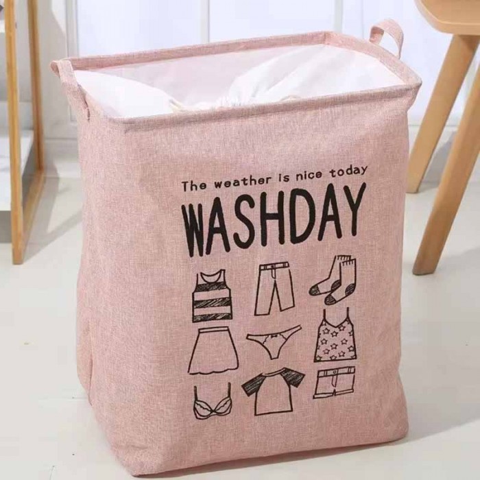 Cesto De Ropa Washday Plegable 75 Litros