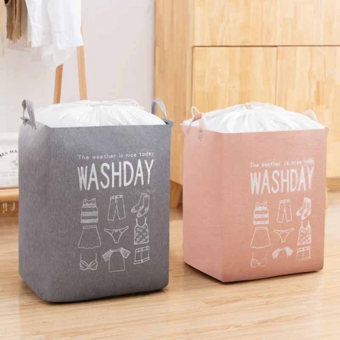 Cesto De Ropa Washday Plegable 75 Litros