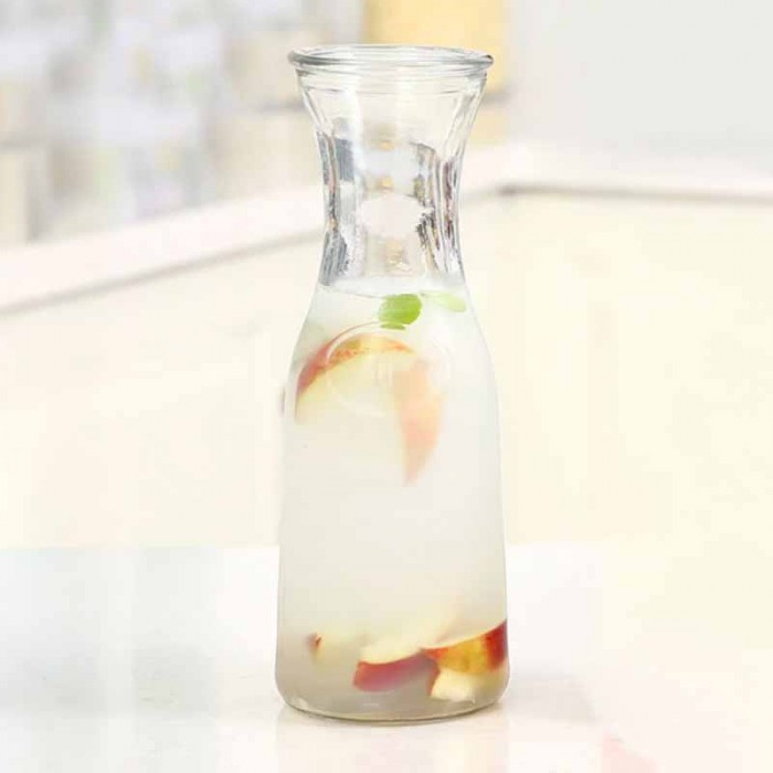 Botella Vidrio Boca Ancha 1 Litro