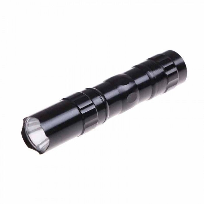 Linterna Metal 1 Led Pila(1aa No incluida)