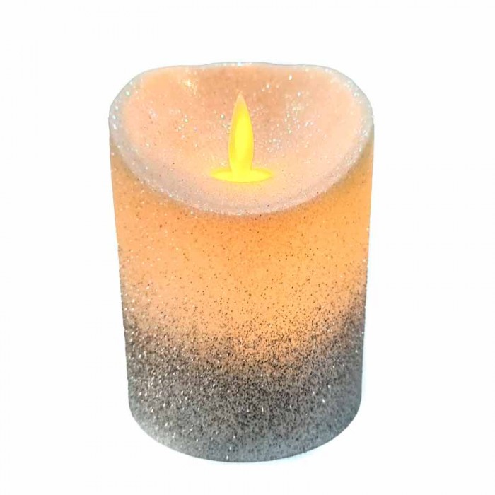 Vela Led Brillo 7.5x15cm Pila (Aaa X3 No Incluida)