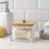 Organizador Hisopos Tapa Bamboo