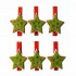 Navidad Broches X6 Bolsa 4 Modelos