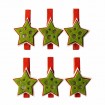 Navidad Broches X6 Bolsa 4 Modelos
