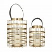 Fanal Small Tubo Metal Vidrio 27cm