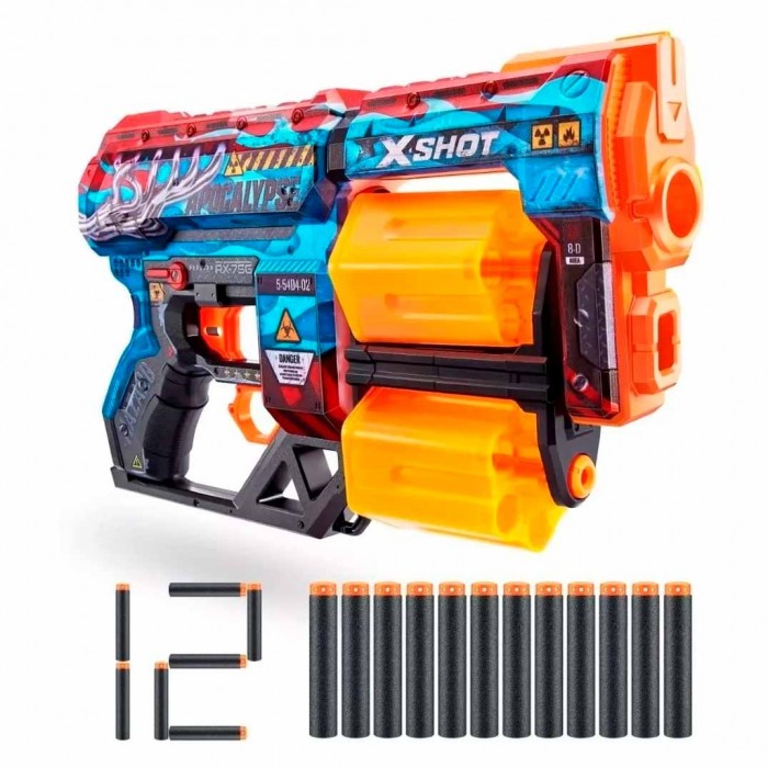 Xshot Pistola Lanza Dardo Skins Dread + 12 Dardo