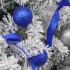 Navidad Bola X6pcs 5cm Glitter