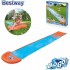 Alfombra Pista Deslizable Simple Con Rampa Inflable 488x70cm