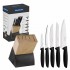 Juego X6pcs Plenus Cuchillo Con Taco 23498/072 Tramontina