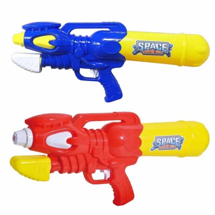 Pistola Agua 45cm Con Bomba Bolsa