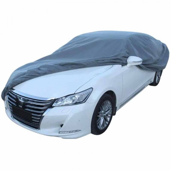 Cubre Auto M Bicapa Microperforado Gris