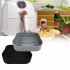 Molde Cuadrado Silicona Air Fryer Con Asa 17x17cm