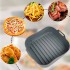 Molde Cuadrado Silicona Air Fryer Con Asa 17x17cm