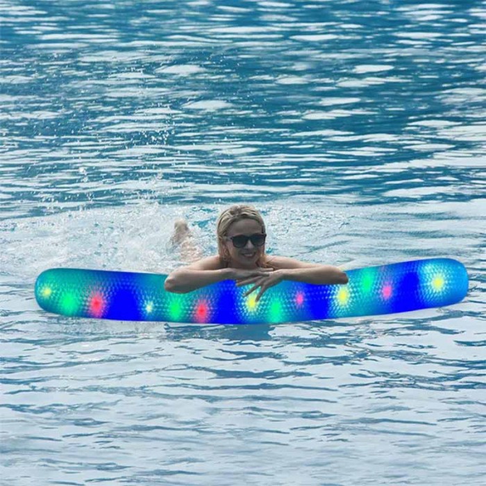 Inflable Luminoso Tubo Flota Flota 165x15cm