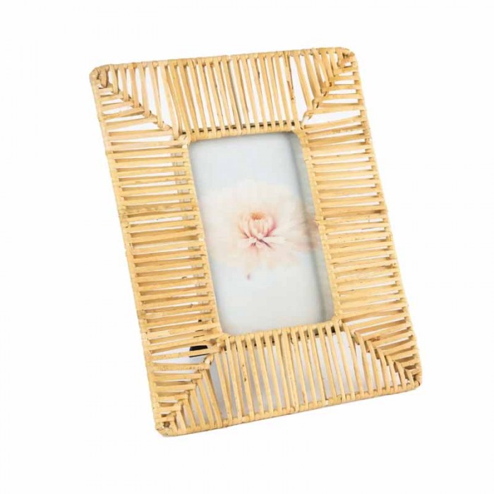 Porta Retrato Rattan 15X20 Cm