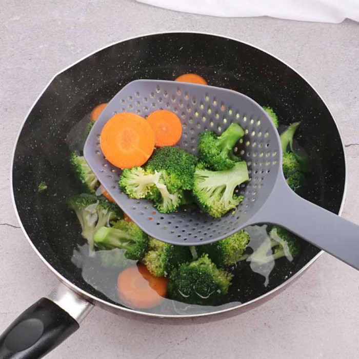 Cuchara Colador Plastica