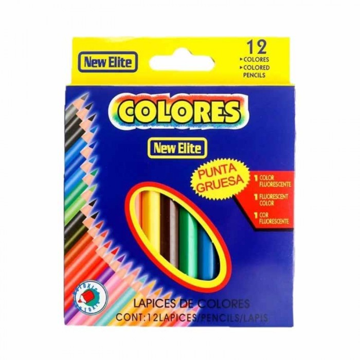 Lápiz Color Corto X12