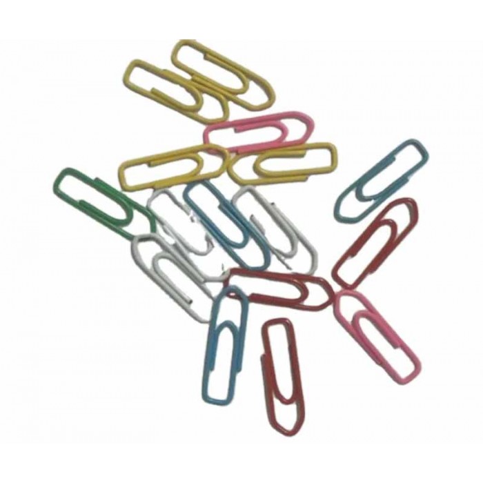Clips X100 Pcs 28mm Color Mediano