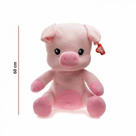Peluche Animal 60cm Chancho / Leon / Jirafa / Perezoso