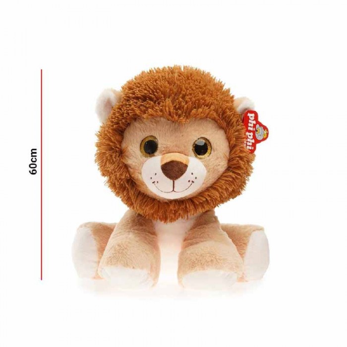 Peluche Animal 60cm Chancho / Leon / Jirafa / Perezoso