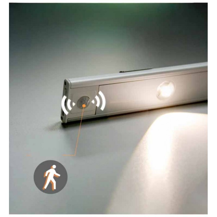 Listón Led Bajo Alacena Usb 60cm Control Remoto