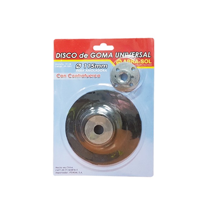 Disco Goma 115mm 11000RPM ABR0138