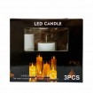 Vela Led Calida X 3