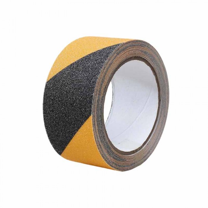 Cinta Antideslizante 50mmx5mts Amarillo/Negro