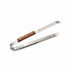 Pinza Asado Acero Madera
