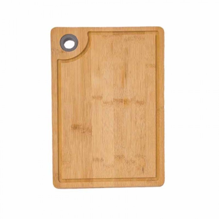 Tabla Bambu 30x23cm Con Ranura Para Colgar