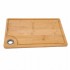 Tabla Bambu 35x24cm Con Ranura Para Colgar