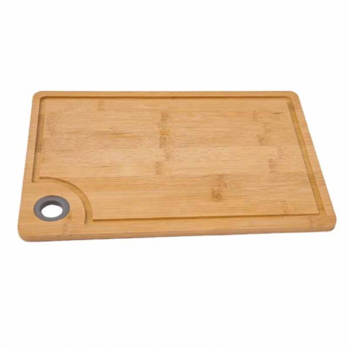 Tabla Bambu 35x24cm Con Ranura Para Colgar