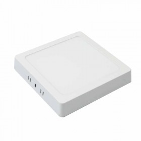 Plafon Led Cuadrado 24w Frio Base 28.7x3cm