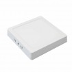 Plafon Led Cuadrado 24w Frio Base 28.7x3cm