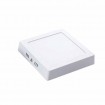 Plafon Led Cuadrado 18w Frio Base 21x3cm