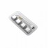 Cubos Hielo X 4 C/Pinza 16x12 Cm