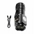 Linterna 3 Led Tactica Recargable Multifuncion Usb