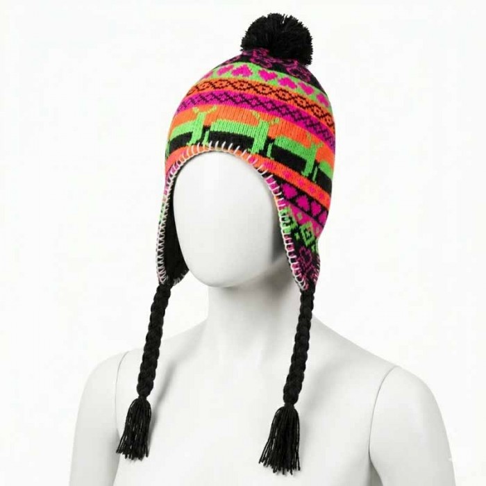 Gorro Coya Multicolor Fluo