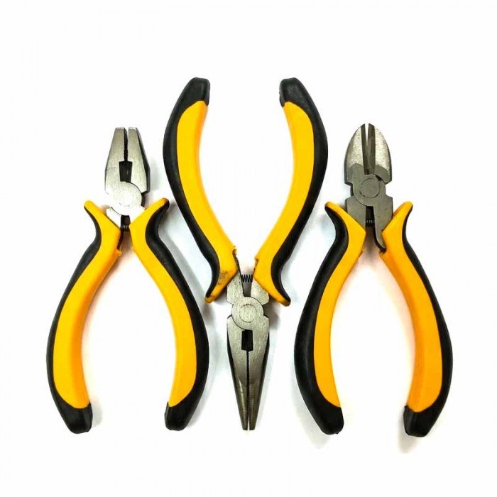 Set Pinzas Mini X3