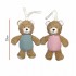 Cunero Musical Oso 23cm Rosa / Verde 6313 Phi phi