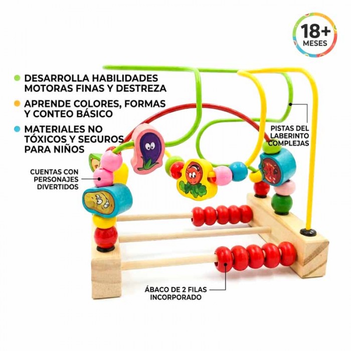 Lazos Prono Madera Mediano 18x16cm