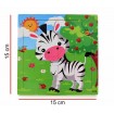 Puzzle Madera 16pcs 15x15cm