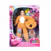 Muñeca Pelo Brillante Con Disfraz Capibara Y Globos